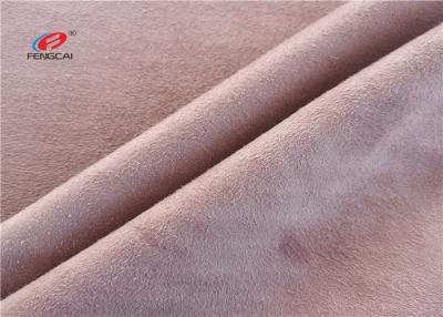 China Warp Knitted 160gsm Polyester Suede Fabric For Shoes for sale