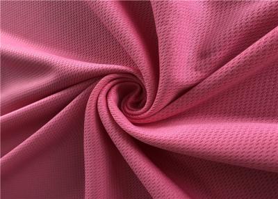 Chine Le polyester 100% de Mesh Fabric de sports d'oeil d'oiseau pour la trame de survêtement a tricoté à vendre