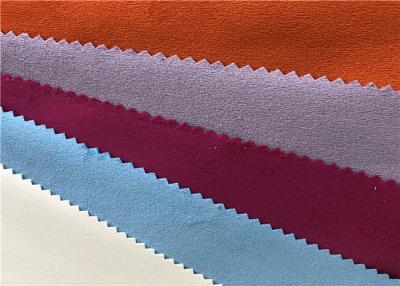 Chine Polyester 100% micro en cuir synthétique de tissus de fourrure de Faux de suède tricoté à vendre