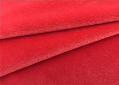Chine Or à simple face Mink Spandex Velvet Fabric Elastic Crystal Plush Fabric de Fox argenté à vendre