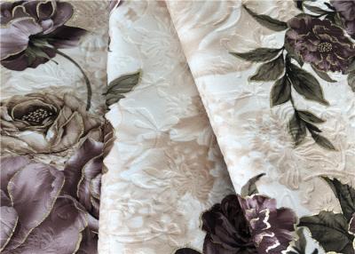 China Poliéster impreso Holland Velvet Sofa Upholstery Fabric para Sofa Cover en venta