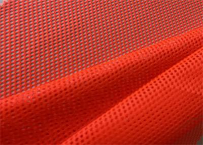 China 100% Polyester Fluorescent Net Mesh Fabric For Reflective Safety Vest for sale