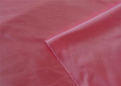China Shiny 95% Polyester 5% Spandex Fabric Stretch Satin For Sleepwear Dress for sale