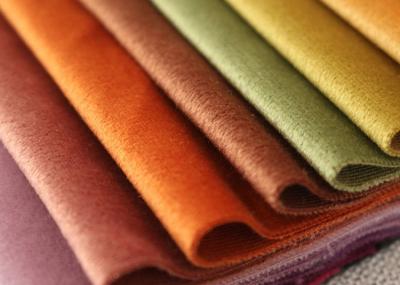 China Materia textil impresa sólida del hogar de Sofa Velvet Upholstery Fabric For en venta