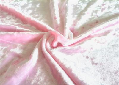 China Shiny Polyester Velvet Upholstery Knitting Breathable For Dress for sale