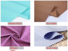 polyester spandex weft knit stretch fabric for t-shirt