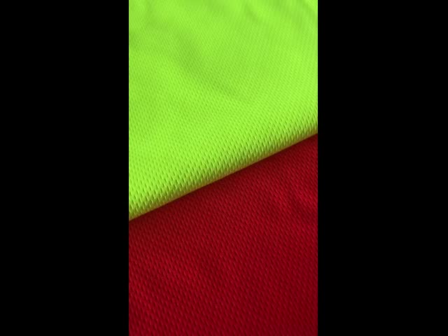 75d/36f 100% Polyester Birds Eye Mesh Fabric Sports Mesh Fabric - Haining  FengCai Textile Co.,Ltd. Video Channel