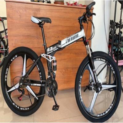 China Aluminum Alloy 120kg Foldable Mountain Bike 26 Inch for sale