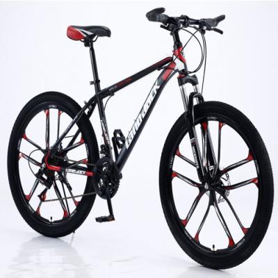China High Carbon Steel Aluminum Alloy Mountain Bike 150kg Unfoldable for sale