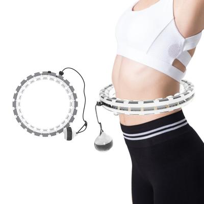 China Adults Slimming Body Smart Weighted Hula Hoop Plus Size for sale