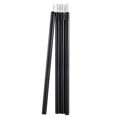 China Collapsible Adjustable Tent Poles 2000x19mm With Rubber Band for sale