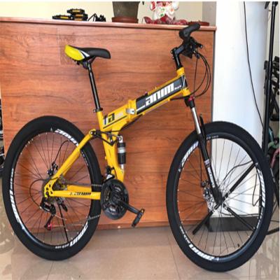 China OEM Kids Carbon Steel Collapsible Mountain Bike for sale