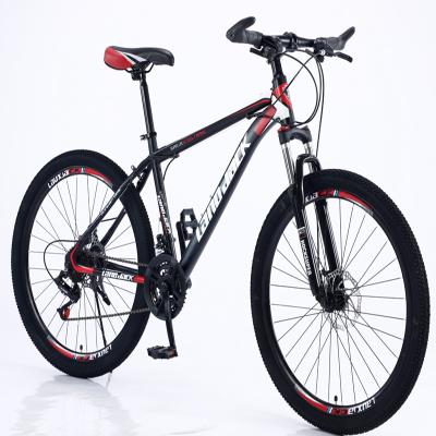 China Carbon Steel Aluminium Full Suspension Mountain Bike 150kg for sale