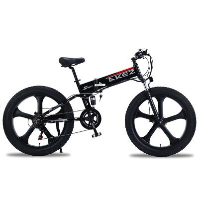 China Magnesium Alloy Lithium Battery Electric Bike , 48V 500W Electric Bicycle for sale