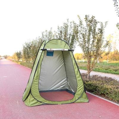 China Polyester 190T Portable Privacy Shower Toilet Camping Pop Up Tent for sale
