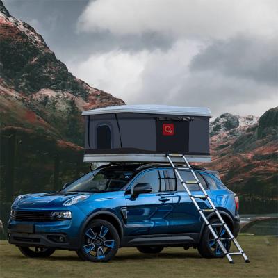 China Outdoor Automobile Roof Top Tent Trailer Hard Shell Double Layer Canopy for sale