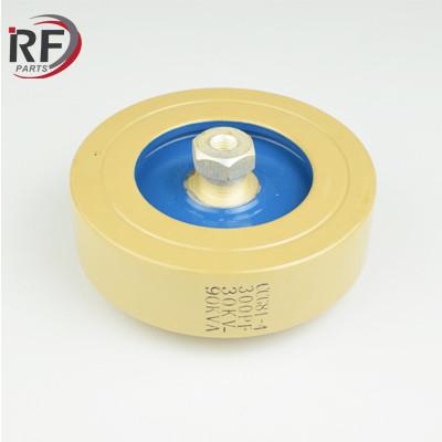 China 30KV 300PF 90KVA High power matching networks RF plate ceramic capacitor for sale