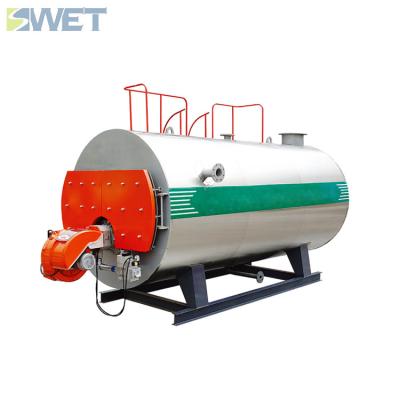 China Horizontal Gas Fired Hot Water Boiler For Hotel 600000kcal 7MW for sale