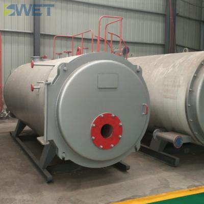 China Caldera de vapor de aceite de tubo de fuego horizontal de caldera de gas WNS completamente automática personalizada de fábrica en venta