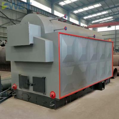 China Biomass Boiler Woodchip Pellet 2 Ton Steam Boiler For Garment Industry for sale