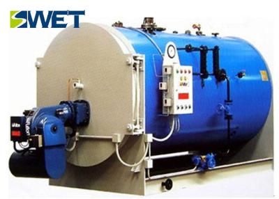 China Low Pressure Industrial Steam Boiler 5.6 MW 12 MW Gas Oil Hot Water Boiler For Food Industry for sale