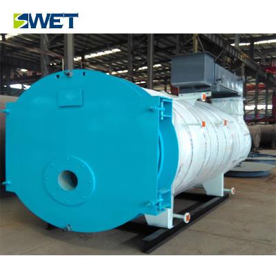 China Industria alimentaria de vapor del generador de la caldera de la presión baja 6t del residuo del tubo industrial del agua aplicada en venta