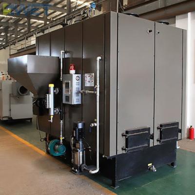 China Horizontal 2t/H Wood Fired Manual Biomass Steam Boiler for sale