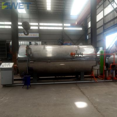 China Natural Gas 0.3t/H Horizontal Steam Boiler For Dehydration Machine for sale