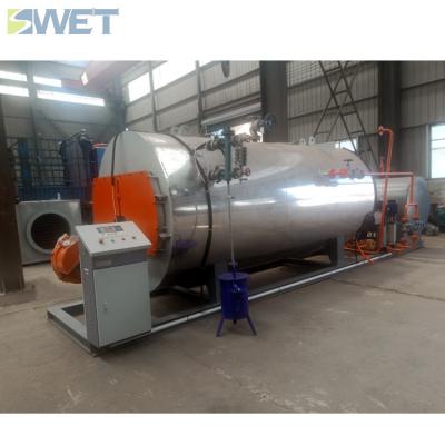 China 4 aislamiento térmico diesel horizontal de la caldera de vapor de la barra 300kg/H en venta