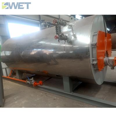 China 10 Bar 0.5t/H Weld Joint PLC Oil Fired Steam Boiler WNS Series for sale