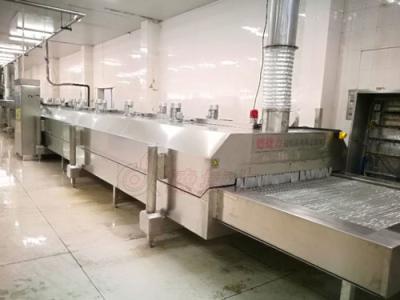China OEM da máquina de congelação rápida Ln2 do congelador do túnel do nitrogênio líquido de 800KG/Hour 1000kgs/Hour à venda
