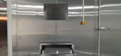 China 15kw Blast Impingement Tunnel Freezer 20C/Min For Fish Food for sale
