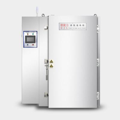 China 150 Kg/H Home Cryo Chamber 2.5kw Liquid Nitrogen Tunnel Freezer 1800mm for sale