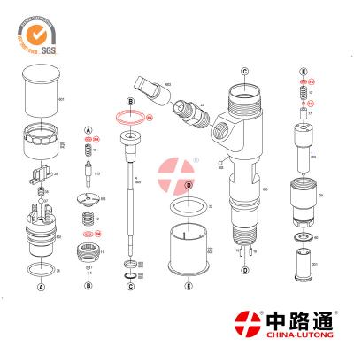 China Bosch Common Rail Injector 0 445 120 078 For FAW 6DL1 diesel common rail injector apply to Chinese Truck for sale