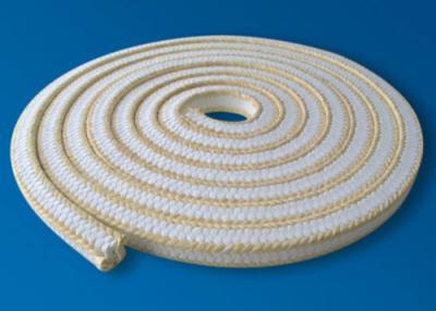 China White PTFE Packing with Aramid Corners for sale