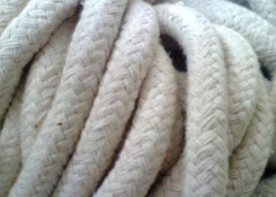 China Ceramic fiber round braided rope for sale