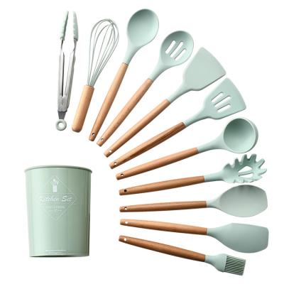 China Silicone Kitchenware Cooking Utensils Set for sale