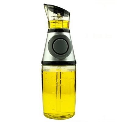 China 500ML Glass Press And Measure Olive Oil Dispenser Household Kitchen Tools for sale