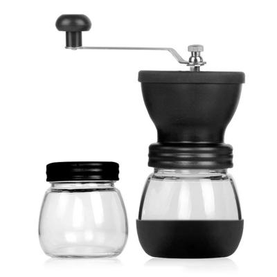 China OEM Manual Coffee Mills Hand Crank Coffee Grinder With Seal Pot Coffee Tea Accessories for sale