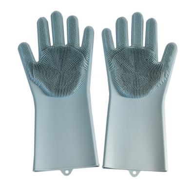 Chine Les gants de main de silicone de ménage de soins capillaires balayent les accessoires à la maison de salle de bains à vendre