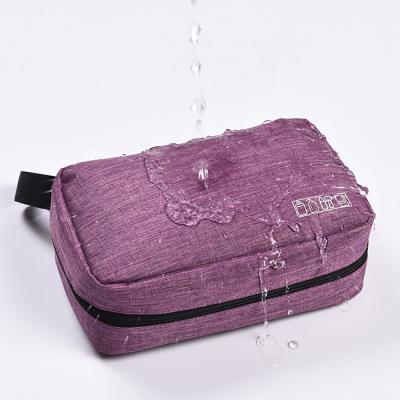 China Large Capacity Bathroom Hanging Toiletry Bag Beauty Cosmetic Personal Care for sale