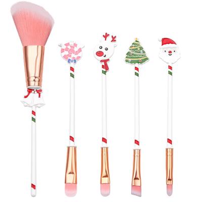 China 8PCS Beginner Elk Christmas Makeup Brush Beauty Cosmetic Personal Care for sale