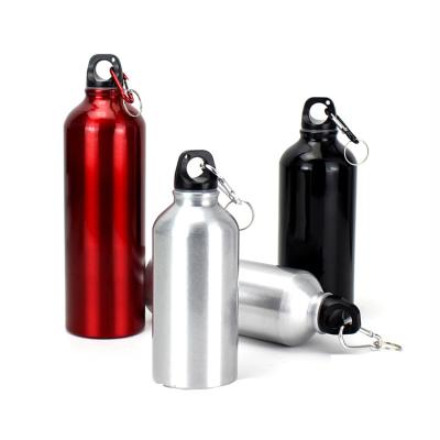 China Plastic Lid Sport Aluminum Water Flask BPA Free Food Safe for sale