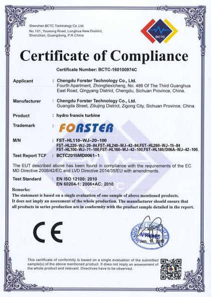 - Chengdu Forster Technology Co., Ltd
