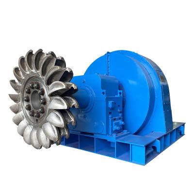 China 600RPM 1200KW Pelton Water Turbine Generator In Hydro Power Plant for sale