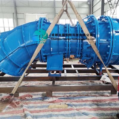 China 1000r/Min Low Head High Flow Hydro Turbines 70KW Tubular Turbine Generator for sale