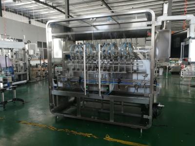 China Liquid Oil Filling Machine Beverage Sterilized Water Condiment Automatic Te koop
