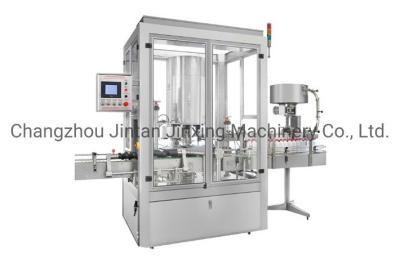 China Alcohol Disinfectant Bottle Spray Pump Multihead Capping Machine for sale