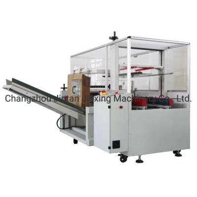China Automatic Case Unpacking Machine Carton Box Assembly Machine for sale