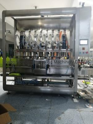 China Fully Automatic Sauce Filling Machine Shampoo Cream Oil Honey Lotion Bottle Piston Liquid Filling Machine for sale
